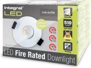 Integral LED Low-Profile FIRE Rated Downlight barwa ciepła
