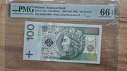 100 zł 1994 AA PMG66 