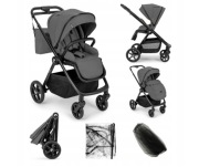 Wózek ALASKAR 22kg Koła Guma-EVA Przód-Tył Torba akcesoria,KOLORY