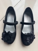 Czarne eleganckie baleriny dziewczynka rozmiar 31