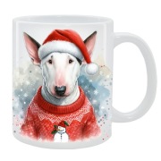 KUBEK Z PSEM Bulterier - IDEALNY PREZENT, PERSONALIZACJA,24H WYS