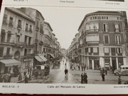 Zestaw starych pocztówek HISZPANIA MALAGA lata 50 te. 10 sztuk 