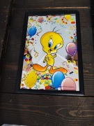 Lusterko  motyw Tweety'egoWamer bros Vintage