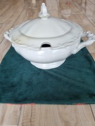 Waza duża porcelit ecru Tułowice