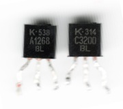Wylut KTC3200 / KTA1268 para komplementarna