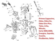 Uszczelki Oringi Zestaw naprawczy Saeco Minuto,Primea,Taela,Lirka,Odea,Pico