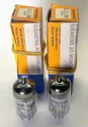 2 x NOS/NIB ECC88 Siemens (6N23P Voshod Kaługa export) pomierzone, 1981
