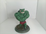 Muskularny i ręcznie malowany Bulbasaur – figurka 3D
