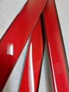 Listwa szklana 2,3x60cm kolor czerwony