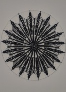 Mandala, okrąg 60cm, łapacz snów