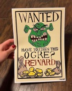 Plakat A4 kodak Shrek poster 