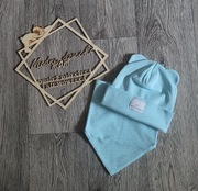 Komplet Miś: czapka + chusta