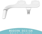 WITHLENT Wkład bidetowy do toalety  ultra cienki podwójna dysza