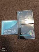Płyty DVD R CD-RW 
