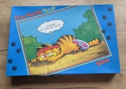 Puzzle vintage 1978 kot Garfield obrazek PRL retro 500 kompletne