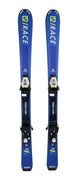 SALOMON RACE JR 120 Narty dla dziecka niebieskie do dynamicznej jazdy