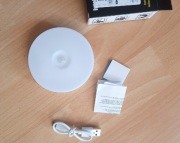 Lampka LED, schodowa, barwa ciepła, automatyczne włączenie na ruch