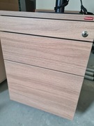 Kontenerek organizer biurowy Mikomax dąb orzechowy 2szt.