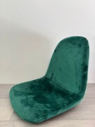 Siedziko do krzesła Zielone, Welurowe jak nowe
