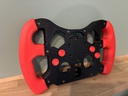 Kierownica F1 do Logitech G29/G920/923 – czerwone uchwyty, sportowy design