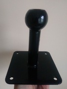 WIESZAK ŚCIENNY DO PLATFORM ROWEROWYCH UNIWERSALNY KULA TŁOCZONA ROWEROWY