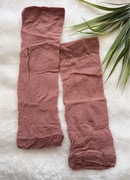 Opaski przeciw otarciom ud 15 DEN grubości cienkie cieliste rajstopowe 7/8