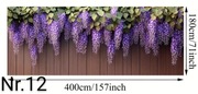 9x baner ogrodowy ogrodzenie 180x230
