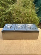 Stojak Ekspozytor Royal Catering 3x GN 1/6 Stal Nierdzewna