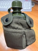 Manierka Wojskowa Menażka + Pokrowiec 900ml