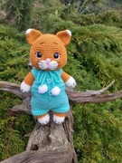 Kot kotek na szydełku