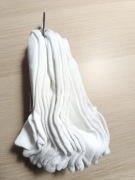 7pak skarpety białe stopki 27-30 28 29 George 
