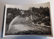 Krynica fontanna w parku 1960r