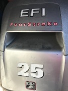 Mariner 25 KM zaburtowy, 4 suw, stopa S, manetka