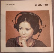 UNITRA Słuchawki, prospekt reklamowy, unikat.