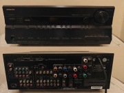Amplituner ONKYO + odtwarzacz DVD + orginalne piloty. 