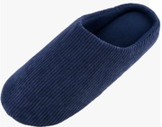 Knixmax Wygodne kapcie męskie z pianki z pamięcią kształtu 44/45 sztruksowe