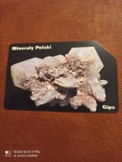 Karta telefoniczna Minerały Polski Gips
