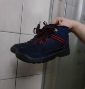 Buty zimowe 37 trekkingowe marki Quechua. Cholewka tekstylno-syntetyczna w