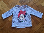 Świąteczny sweterek r. 80 myszka minnie mikołajka