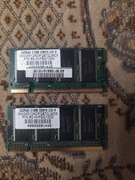 Pamiec Ram GDDR400 512 MB 2 sztuki