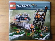 Lego Agents 8632 - Polowanie na bagnach