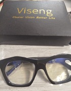 Viseng okulary zerówki damskie do komputera.