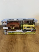 Bluey szkoła z autobusem + 10 figurek zestaw xxl