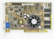Asus V6600MX Geforce 256 NV10 32MB SDR 64bit D-SUB AGPx4 retro