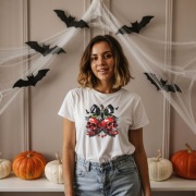 NAPRASOWANKI NADRUKI HALLOWEEN  OZDOBA APLIKACJA  DO 15 CM  DTF 