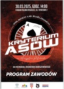 36.Kryterium Asów/XXI me.Zb.Raniszewskiego BYDG. 2025 r/czysty/