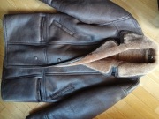 -40% Kurtka skórzana kożuch XL/XXL skóra owcza sheepskin shearling j.ochnik