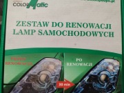 Zestaw do renowacji lamp samochodowych 
