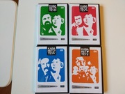 KABARET TEY -  1,2,3,4- KOMPLET - 4 DVD- LASKOWIK, SMOLEŃ-  KSIĄŻECZKI 