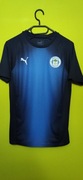 Koszulka t-shirt piłkarski  Puma Wigan Athletic 1932 granatowo niebieski 